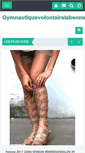 Mobile Screenshot of gymnastiquevolontairelabenne.fr